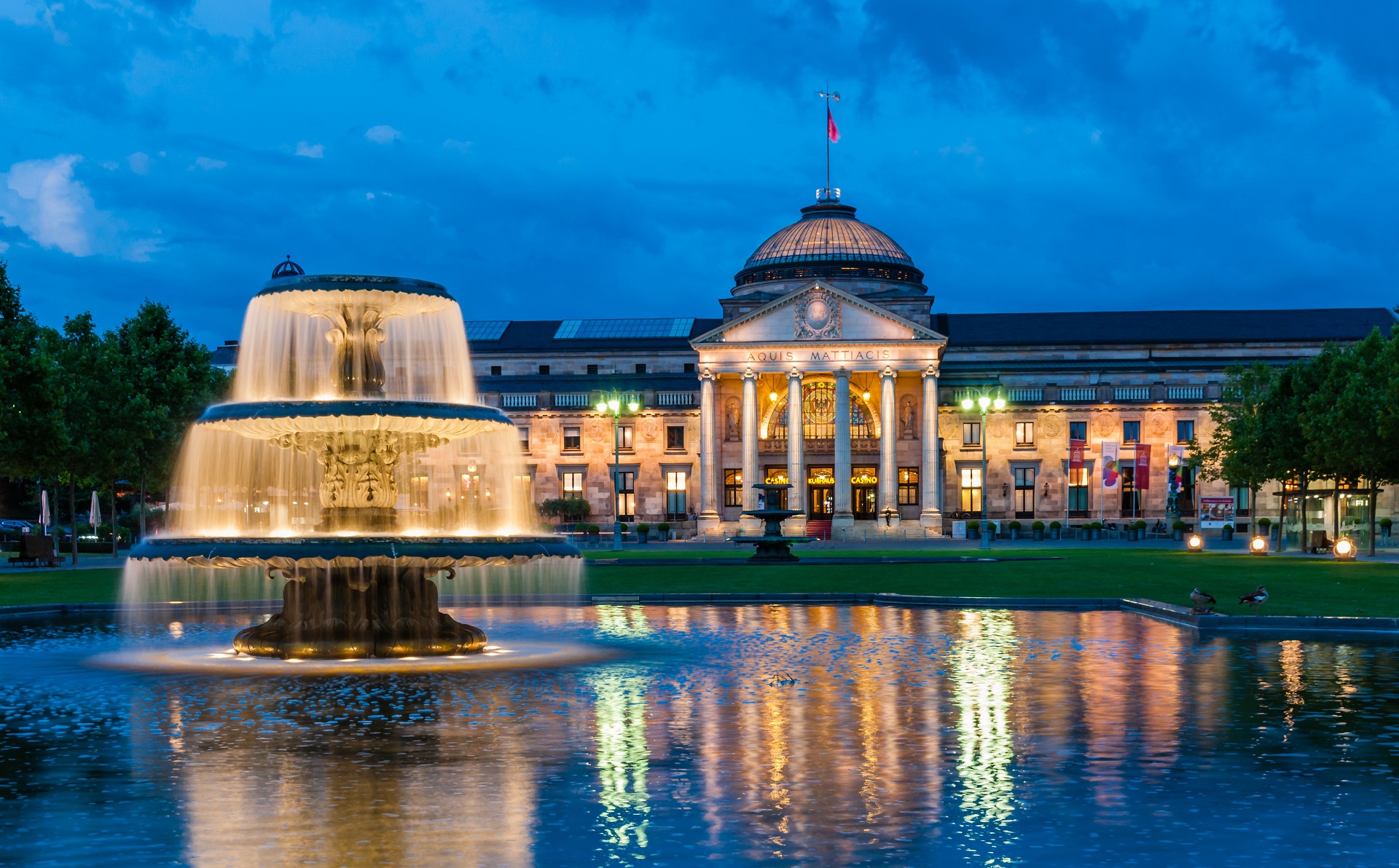 Panoramablick
über Wiesbaden als Wirtschafts- und Medienstandort